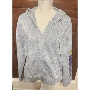 Wear By Erin Andrews Minnesota Vikings Grey sweater sweatshirt Womens sz XL